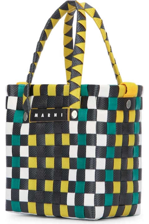 Marni for Kids Marni Mw55f Micro Basket Bag With Strap