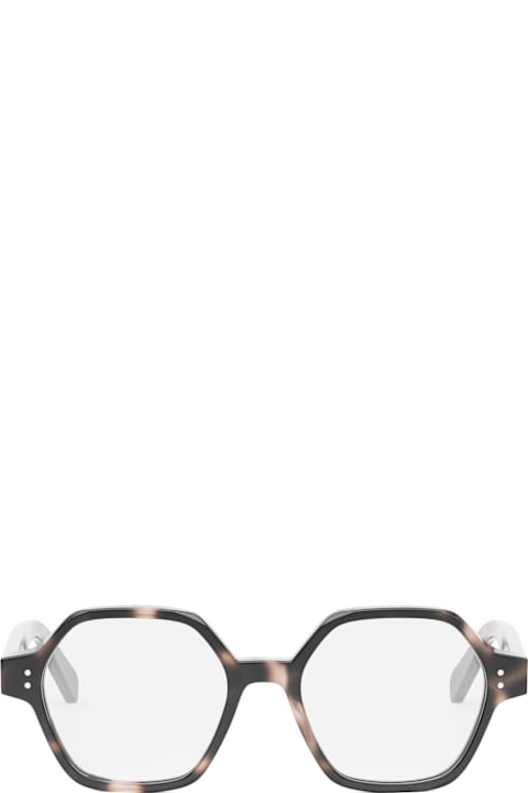 Eyewear for Women Celine Cl50142i Celine Thin 055 Havana Colorata Glasses