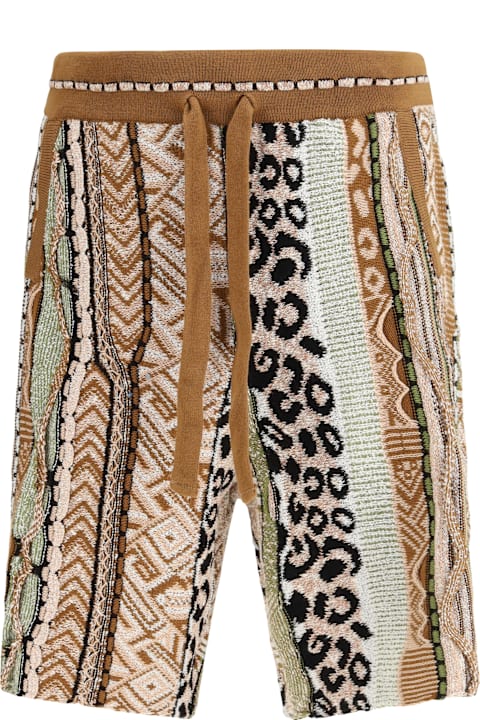 Laneus for Women Laneus Cotton Blend Bermuda Shorts