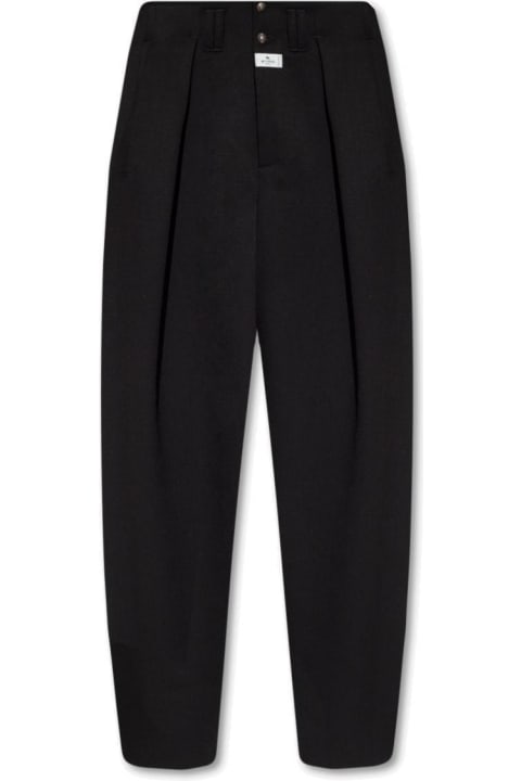 Etro for Women Etro High Waisted Pleated Pants