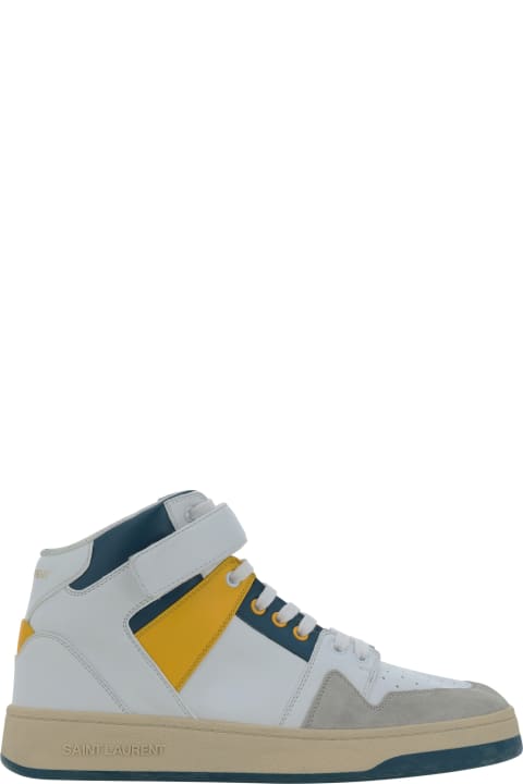 Saint Laurent Shoes for Men Saint Laurent Lax Mid Sneakers