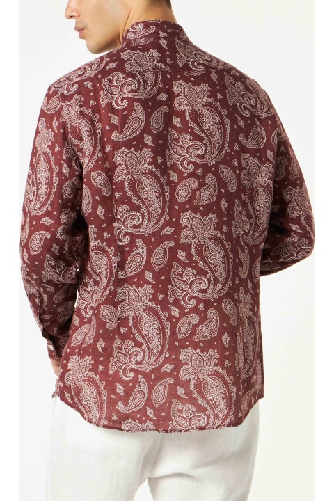 MC2 Saint Barth Shirts for Men MC2 Saint Barth Man Shirt With Paisley Print