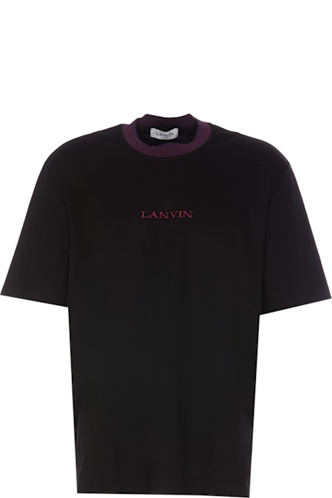 ملابس علوية لـ القسم الرجالي Lanvin Lanvin Logo T-shirt