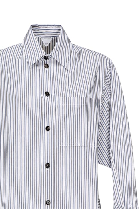 Sale for Women Bottega Veneta Striped Cotton Dress