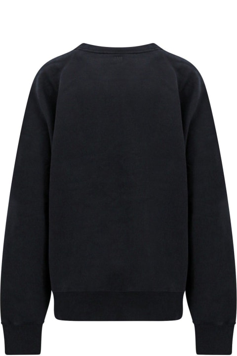 Fleeces & Tracksuits for Women Ami Alexandre Mattiussi Paris De Coeur Crewneck Sweatshirt