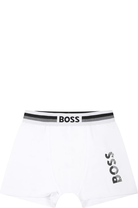 Hugo Boss Underwear for Boys Hugo Boss Multicolor Set For Boy With Logo