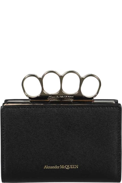 Accessories for Women Alexander McQueen Leather Wallet On Chain