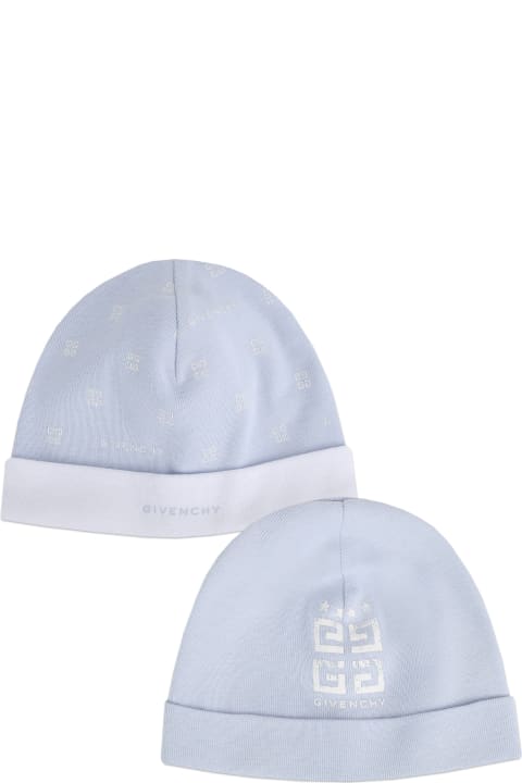 Givenchy for Kids Givenchy Print Hat (set Of 2)