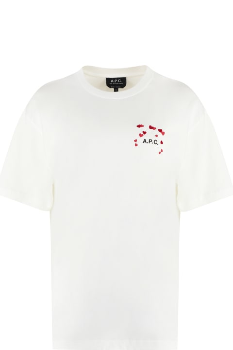 A.P.C. for Women A.P.C. Amo Cotton Crew-neck T-shirt