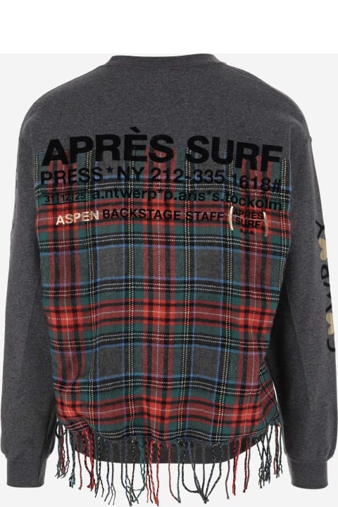 Apres Surf for Women Apres Surf Cotton Blend Sweatshirt With Logo