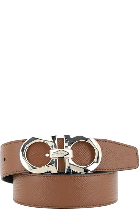 أدوات منزلية Ferragamo Gancini Reversible Belt