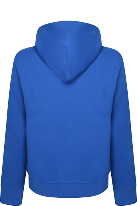 Polo Ralph Lauren Fleeces & Tracksuits for Women Polo Ralph Lauren Electric Blue Double Knit Zip Hoodie