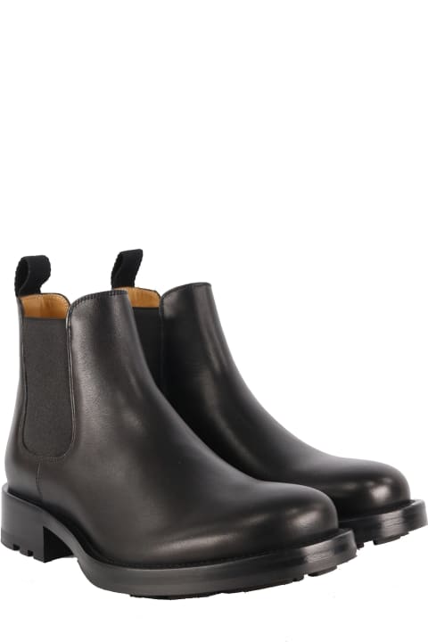メンズ Valentino Garavaniのシューズ Valentino Garavani Garavani Roman Stud Leather Boots