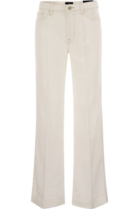 Homeware 7 For All Mankind Modern Dojo Tailorless - High Waisted Flared Jeans