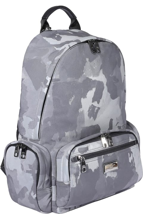 Bags for Men Dolce & Gabbana Camouflage Backpack