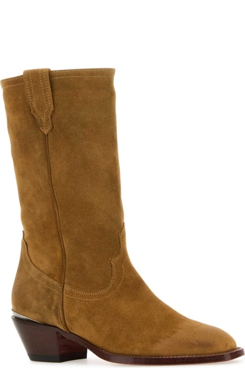 Sonora Boots for Women Sonora Camel Suede Durango Ankle Boots