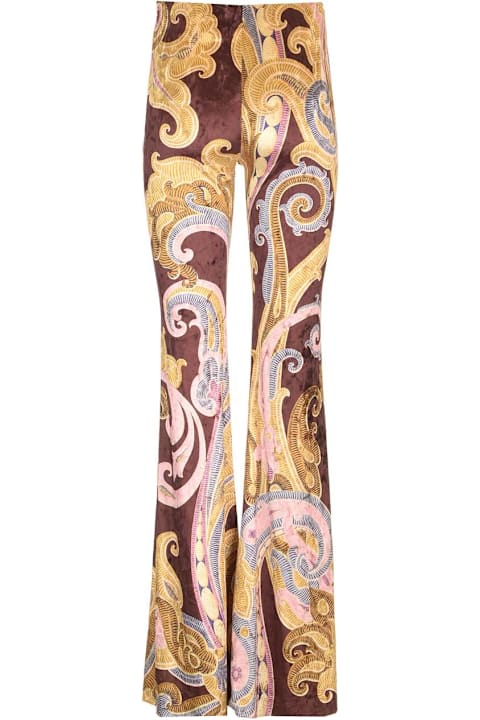 Etro Pants & Shorts for Women Etro Stretch Chenille Trousers