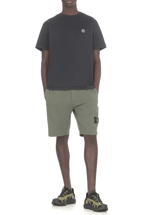 Topwear for Men Stone Island Cotton T-shirt