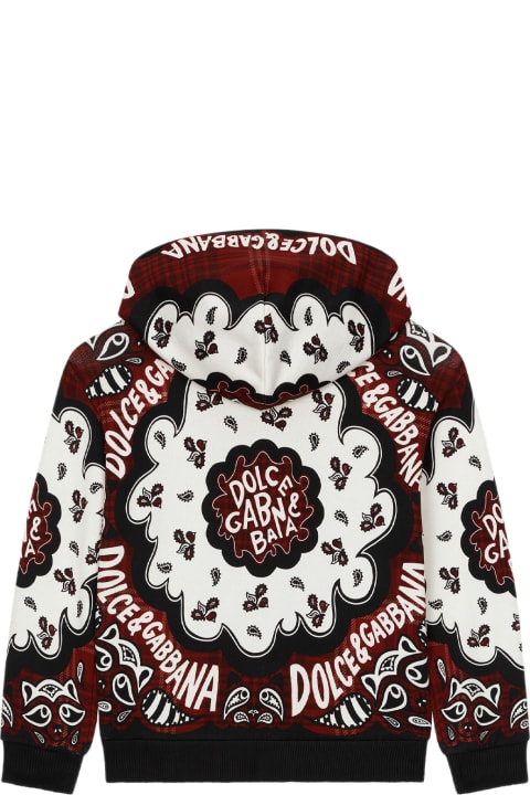 Dolce & Gabbana سترات وبلوزات ثقيلة لـ أولاد Dolce & Gabbana Hoodie