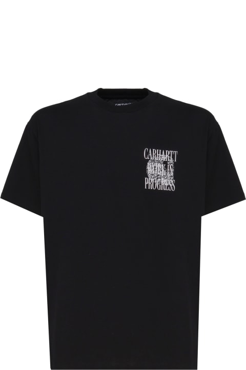 Carhartt ملابس علوية لـ القسم الرجالي Carhartt T-shirt With Print