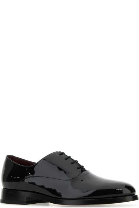 Laced Shoes for Men Valentino Garavani Valentino Round Toe Oxford Shoes