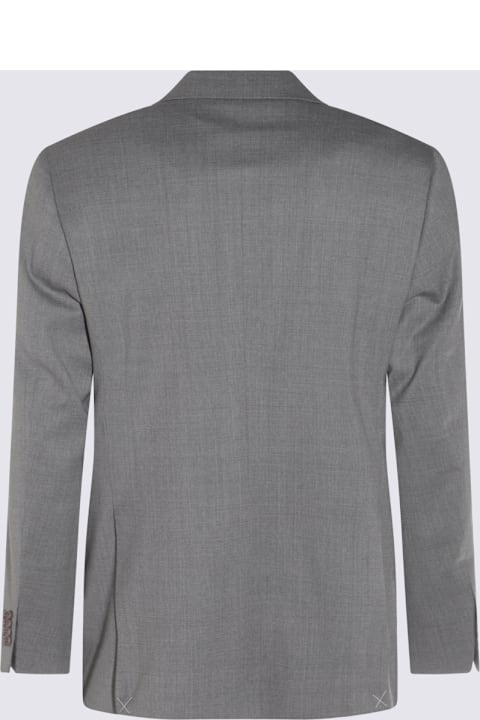 Canali for Men Canali Grey Wool Suits