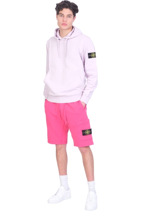 Shorts In Fuxia Cotton