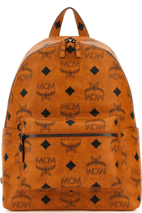 Backpacks for Men MCM Printed Canvas Medium Stark Backpack