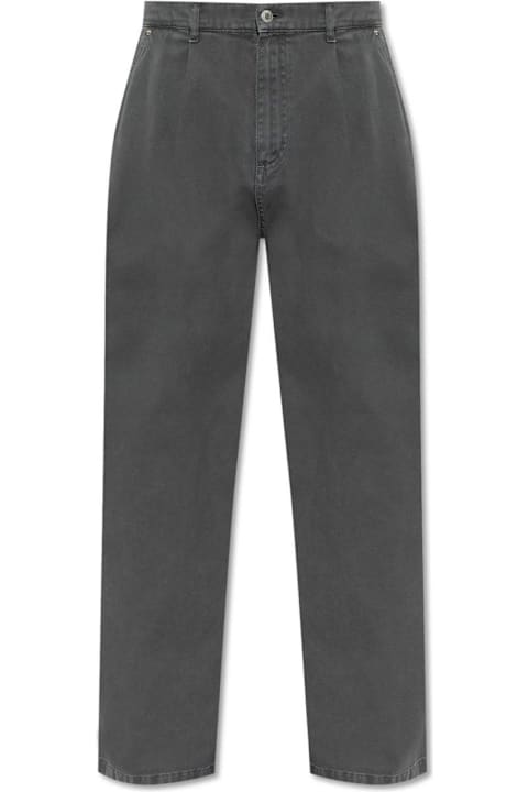 Homeware Moschino Logo Patch Wide-leg Pants