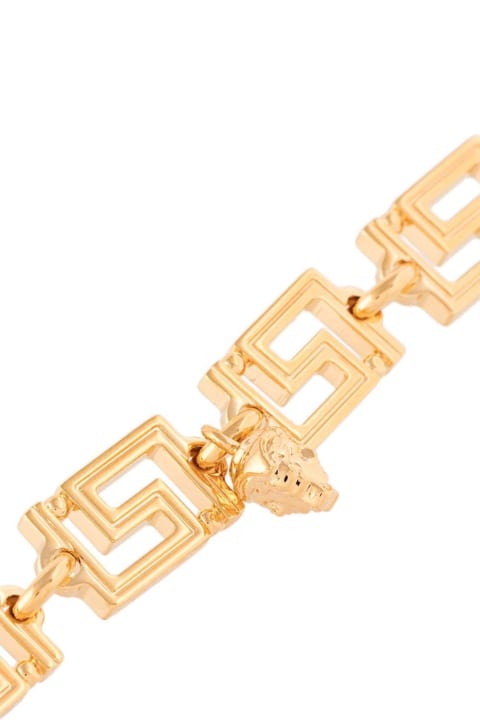 Greca Gold Metal Bracelet Versace Woman
