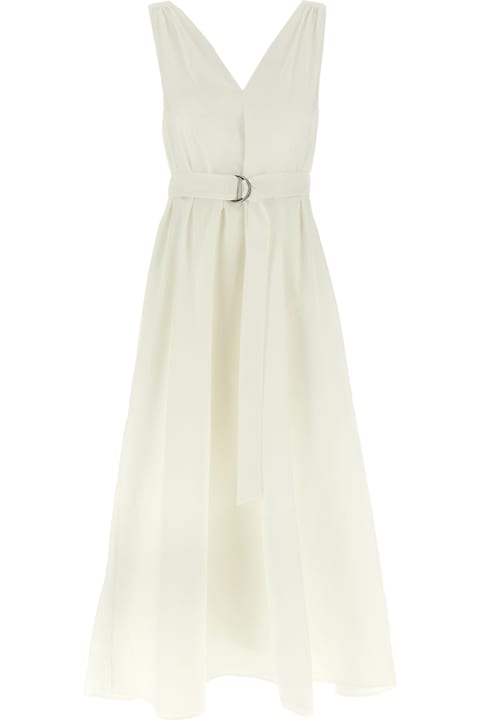 Brunello Cucinelli Clothing for Women Brunello Cucinelli Precious Shoulder Detail Dress