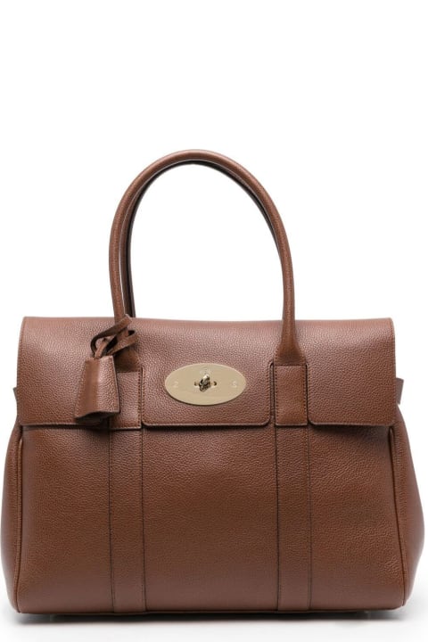 Fashion for Women Mulberry Bayswater Brown Leather Handbag Mulberry Woman