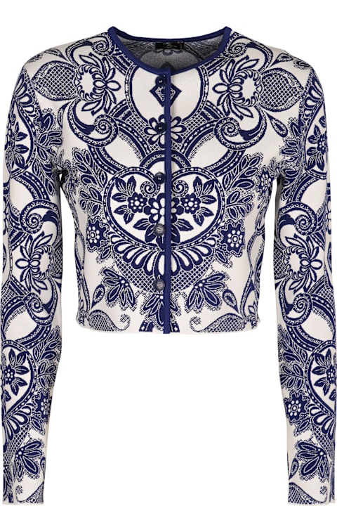 Homeware Etro Jacquard Knit Cardigan