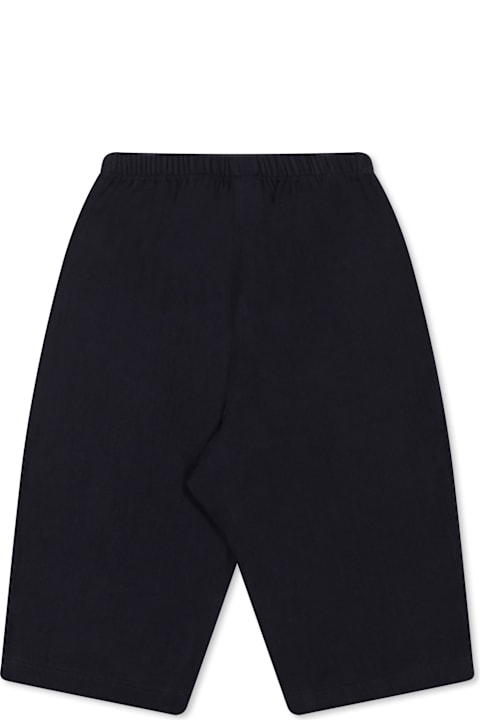 Petit Bateau Bottoms for Baby Girls Petit Bateau Blue Trousers For Baby Boy
