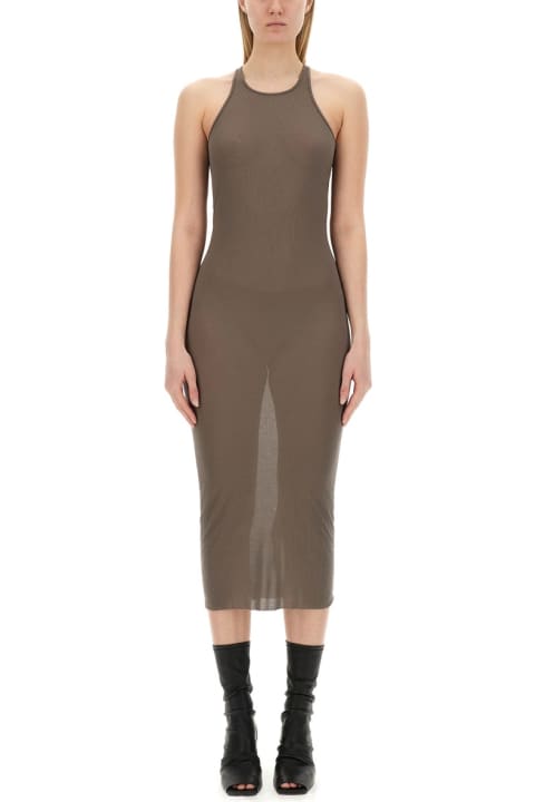 Fashion for Women Rick Owens Ribbed Dress