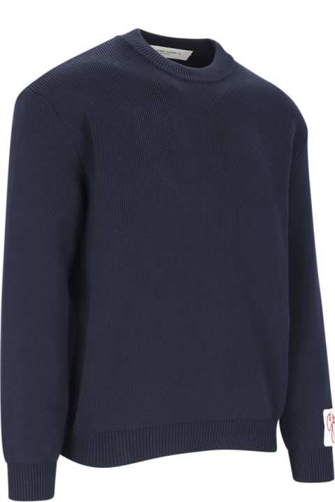 Homeware Golden Goose Back Logo Crew Neck Jumper