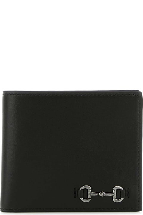 Gucci Black Leather Wallet