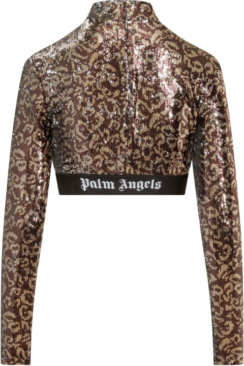 Homeware Palm Angels Embellished Polyester Top