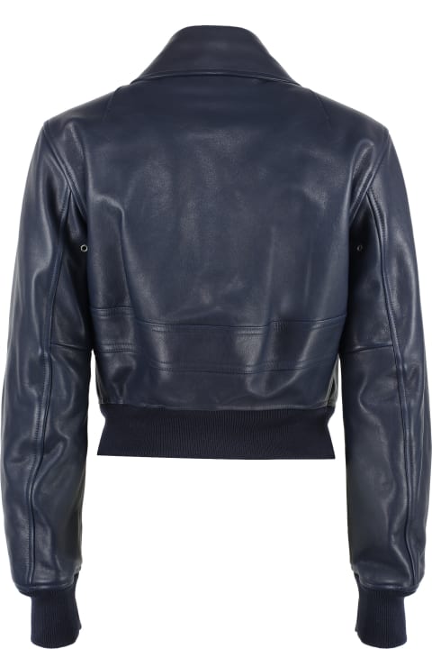 Bottega Veneta Coats & Jackets for Women Bottega Veneta Leather Jacket