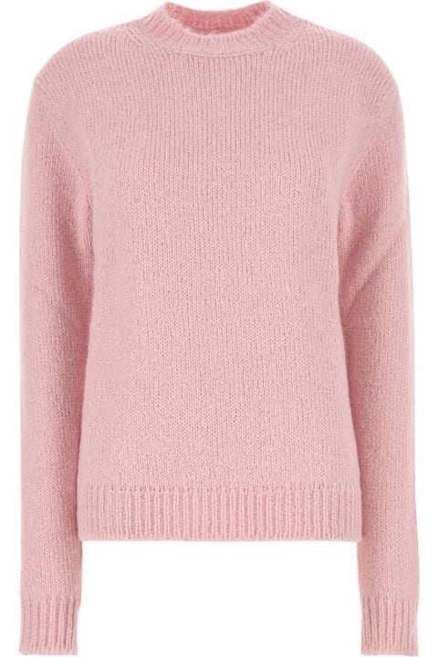 Homeware Jil Sander Pink Alpaca Blend Oversize Sweater