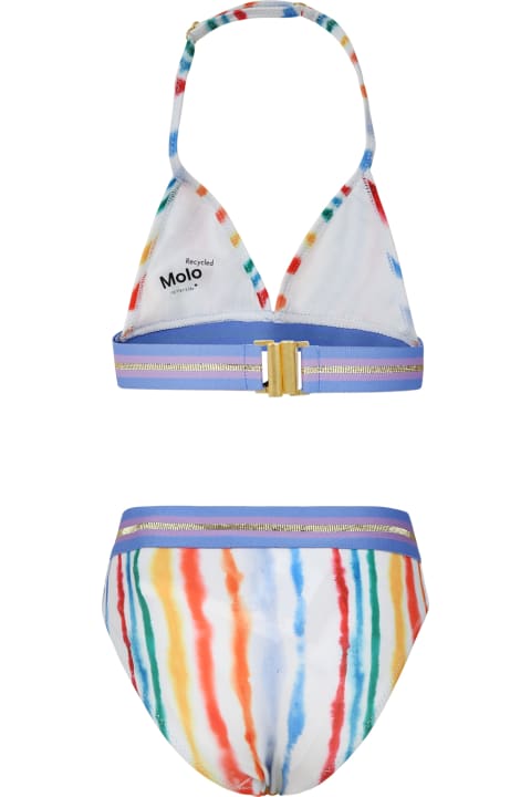 Swimwear for Girls Molo Bikini Bianco Per Bambina