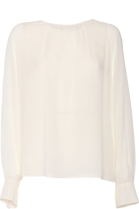 Max Mara Studio Topwear for Women Max Mara Studio Golfo White Shirt