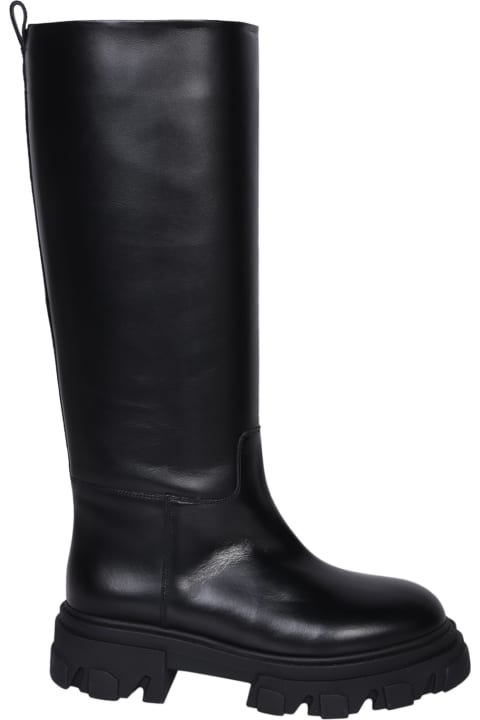 GIA BORGHINI Boots for Women GIA BORGHINI Pernio07 Black Boot