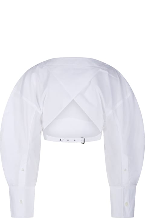 Jacquemus Topwear for Women Jacquemus Open-back Cropped Shirt