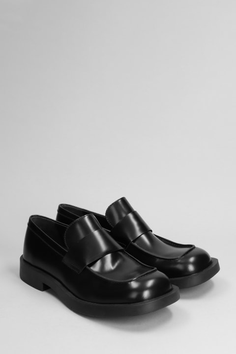 Camper Flat Shoes for Women Camper 1978 Loafers In Black Leather