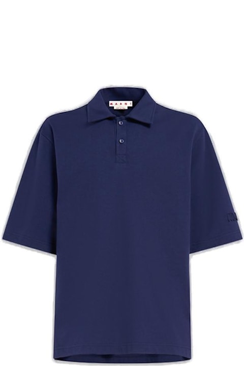 Marni for Men Marni Straight Hem Polo Shirt