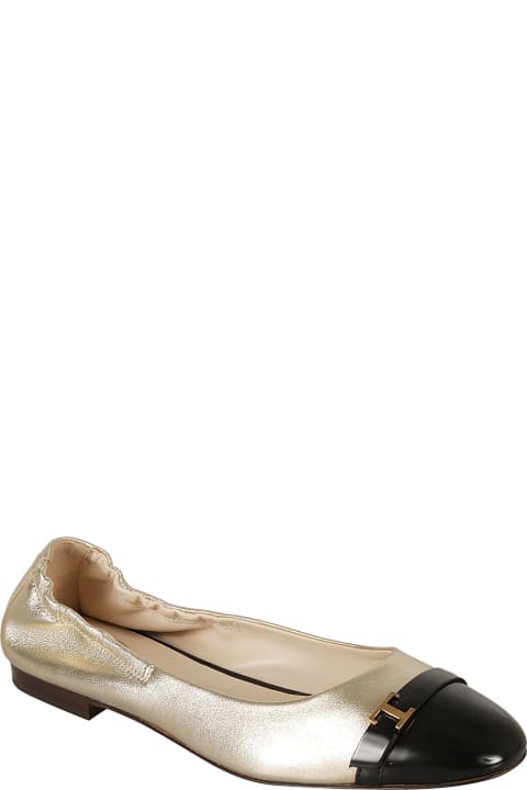 Tod's Flat Shoes for Women Tod's Logo Stretched Ballerinas