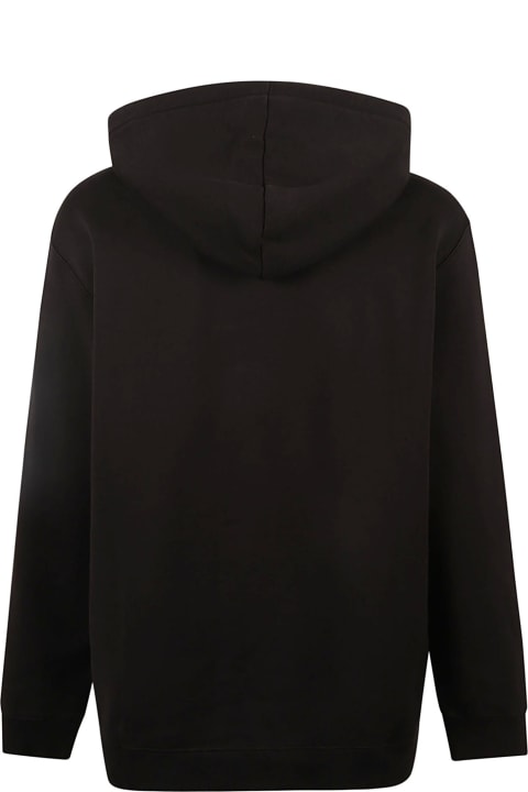 Fleeces & Tracksuits for Men Lanvin Oversized Logo Embroidery Hoodie