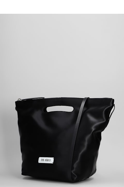 The Attico Bags for Women The Attico Via Dei Giardini 30 Tote In Black Acetate