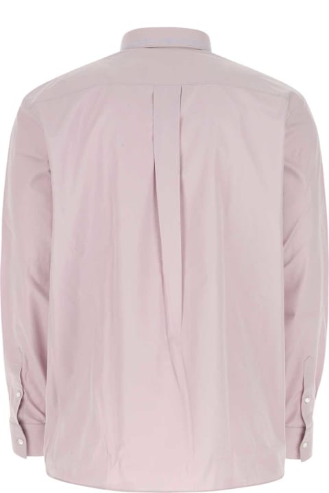 Fendi Sale for Men Fendi Lilac Poplin Shirt